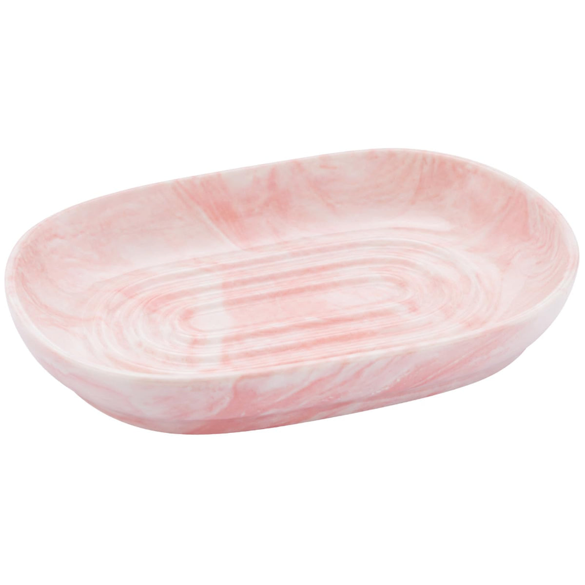 Xgvzs 1 PCS Ceramic Soap Dish Bar Soap Holder Soaps Tray Dish Oval Container Keep Soap Dry for Bathroom Sink Kitchen Counter (Pink)