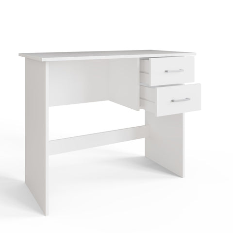 GFW Bailey Bedroom Furniture Range, Modern White Bedroom Collection with Wardrobes, Chests of Drawers and Bedside Tables