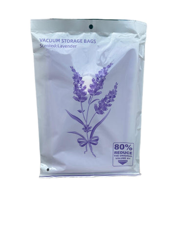 K-TREE Vacuum Bags - Lavender Scent, 8 Bags 50x70cm, Reusable, Durable, Dust & Moisture Resistant