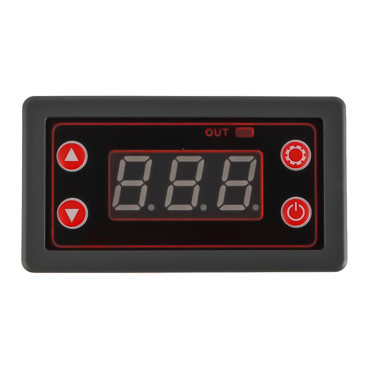 VOANZO Delay Module DC 5V-30V Timer Relay with Digital Display Adjustable Delay Timer 0.1s to 999 Minutes Delay Relay Timer Module for Timing Control