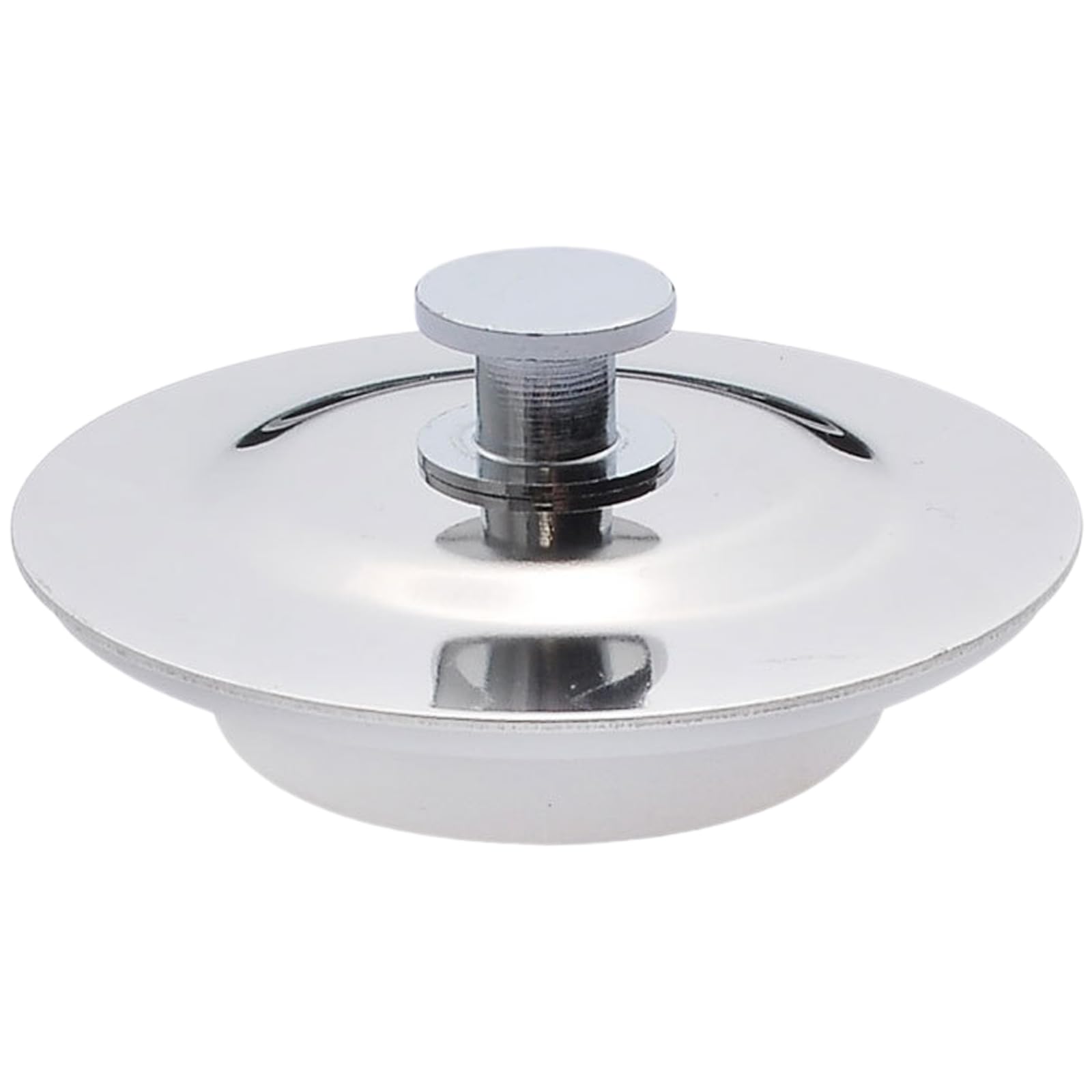 40-45mm Universal Bath Plug – Stainless Steel Drain Stopper for Bathtub, Kitchen Sink, Laundry & RV Drains