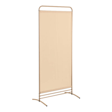 Angel Living 1 Panel Room Divider, Privacy Screen Composed of Polyester Fabric and Sturdy Iron Frame