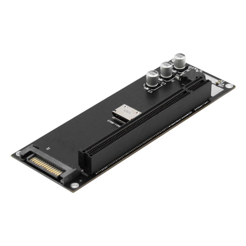 VOANZO Oculink SFF-8611/8612 to PCI-E 4.0 x16 Expansion Card with SATA Power Connector for External Graphics Cards