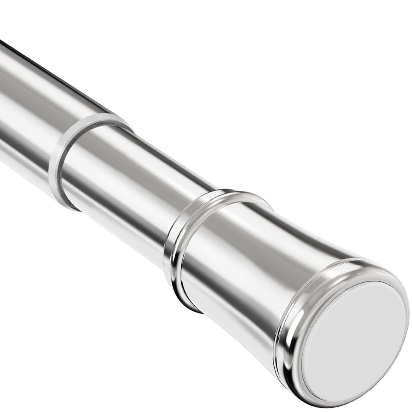 Extendable Telescopic Curtain Rod Extendable Window Tension Rod No Drilling Shower Curtain Pole,Tension Rod for Kitchen
