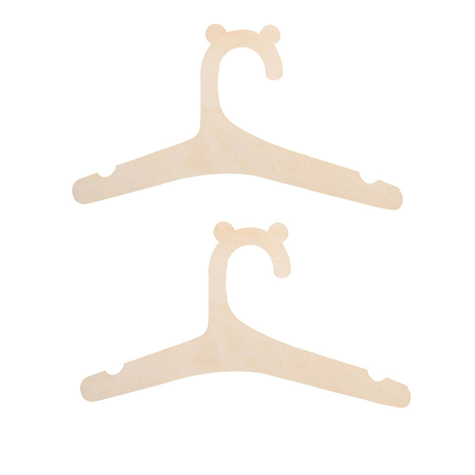10 Pcs Baby Hangers, Baby Coat Hangers, Cute Shape Kids for Clothes, Vests, Blouses and Pants