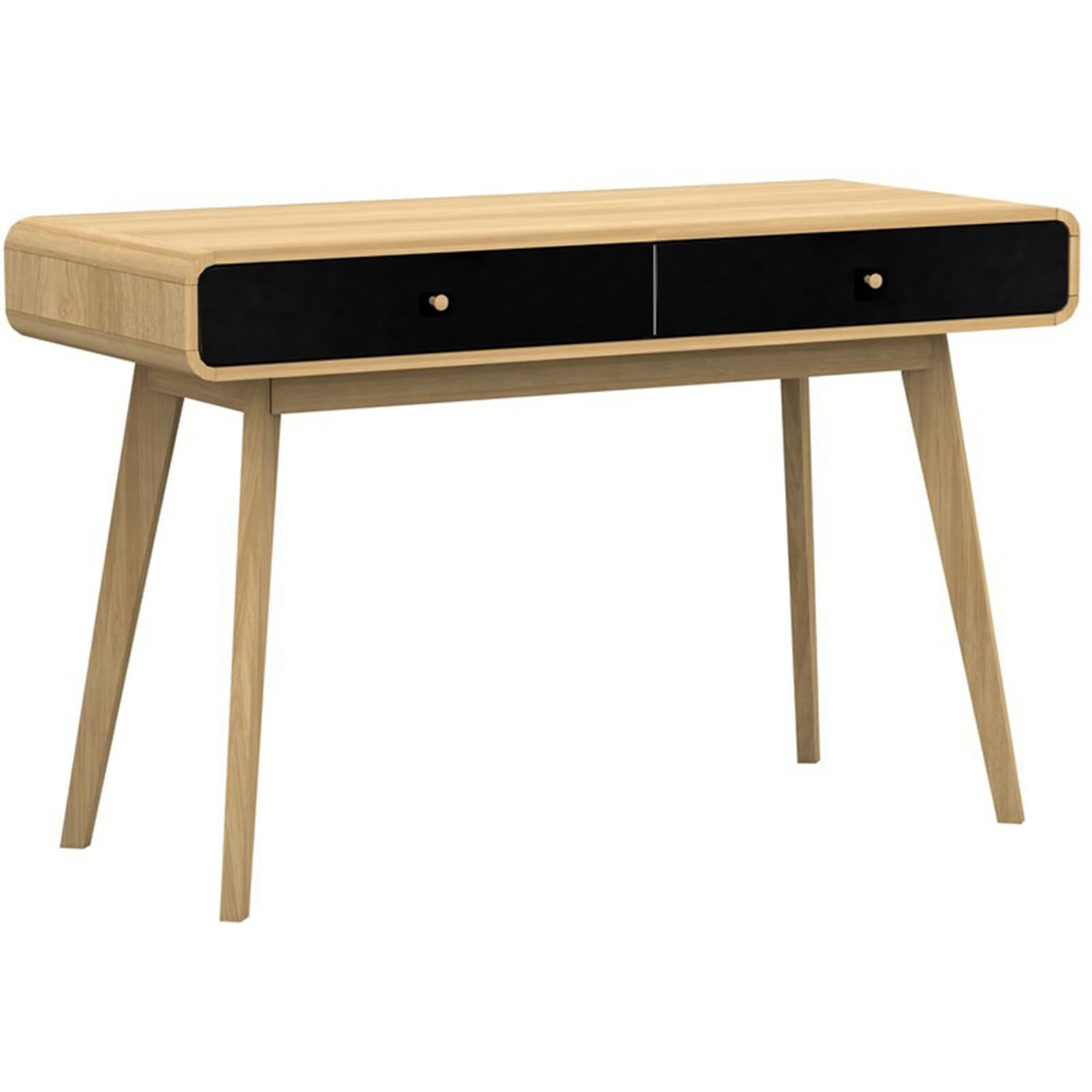 DHP Furniture Cassie Desk, Black, 50x120x79cm (DxWxH)