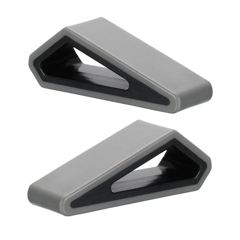 PATIKIL Laptop/Computer Keyboard Stand, 2-Pack Laptop Notebook Holder Portable Ventilated Anti-Slip for Desk Compact Cooling Notebook/Tablet, Gray