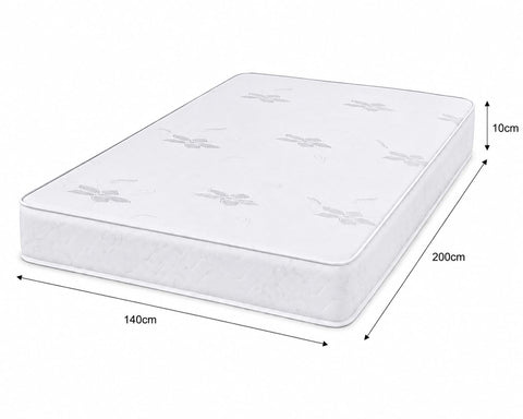 eXtreme comfort ltd Haze 4 Inch Deep European Size 140 x 200 Foam Mattress