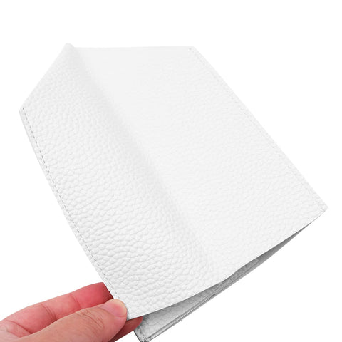 VOANZO 2Pcs Tissue Box Cover Square Modern Delicate Decorative PU Leather Cube Tissues Covers for Home Hotel Car Office Restaurant White