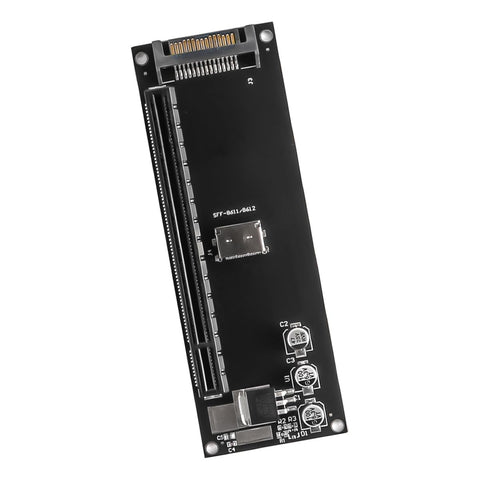 VOANZO Oculink SFF-8611/8612 to PCI-E 4.0 x16 Expansion Card with SATA Power Connector for External Graphics Cards