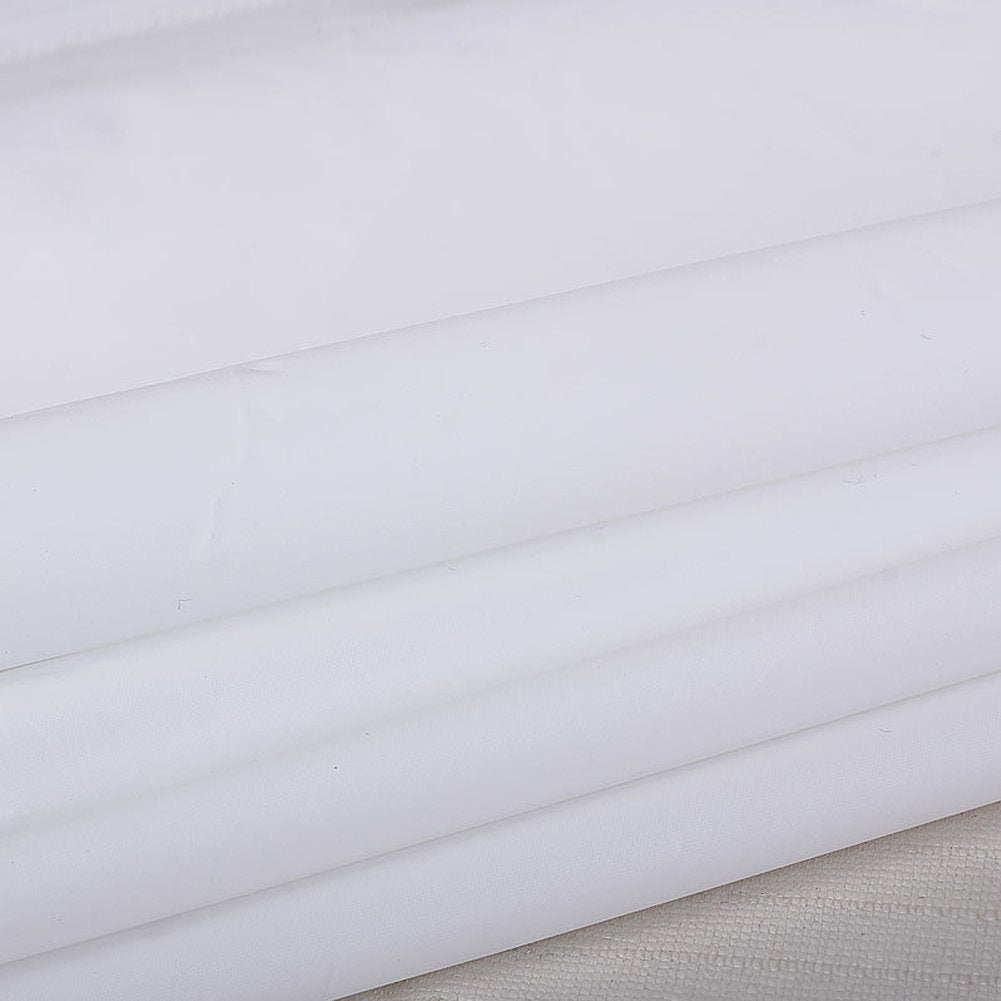 meioro Solid Colour Shower Curtains, PEVA Waterproof Bathroom Curtain Includes Curtain Hooks