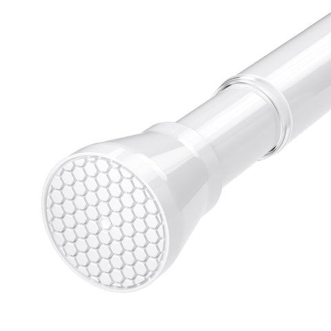 Tension Rod Extendable Curtain Poles 70-130 cm Tension Rods for Curtains Net Curtain Rods Extendable Shower Curtain Rod Telescopic Curtain Pole No
