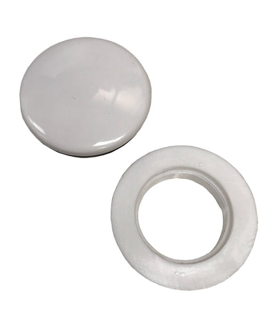 Sink Plug, White