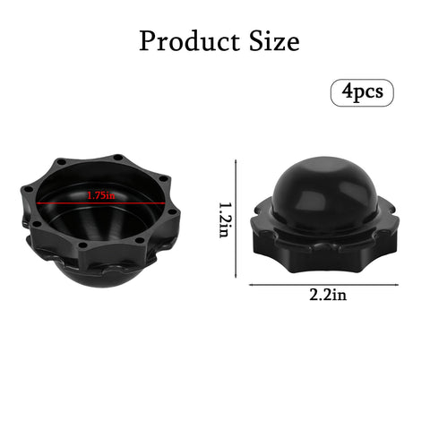 4pcs Rubber Inflatable Hot Tub Hole Plug P6575 Filter Stopper Cap Replacement Compatible with Lay Z Spa Coleman Bestway Intex Prevents Water Leaks