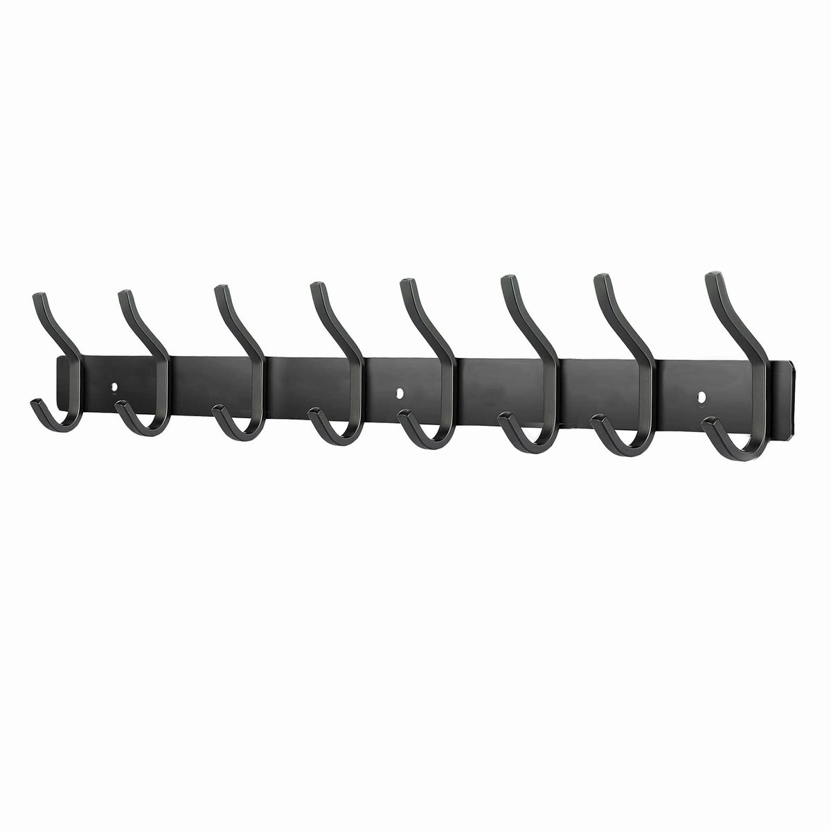 MEIJO Coat Hooks Wall Mounted, Coat Rack Wall Mounted Stainless Steel with 8 Hooks Heavy Duty Coat Hooks for Door, Bedroom, Bathroom, Kitchen