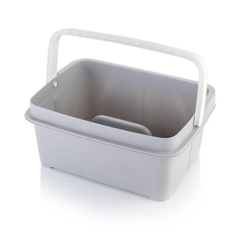 Minky Multipurpose Cleaning Caddy with Handle & Divider (Grey, Single)
