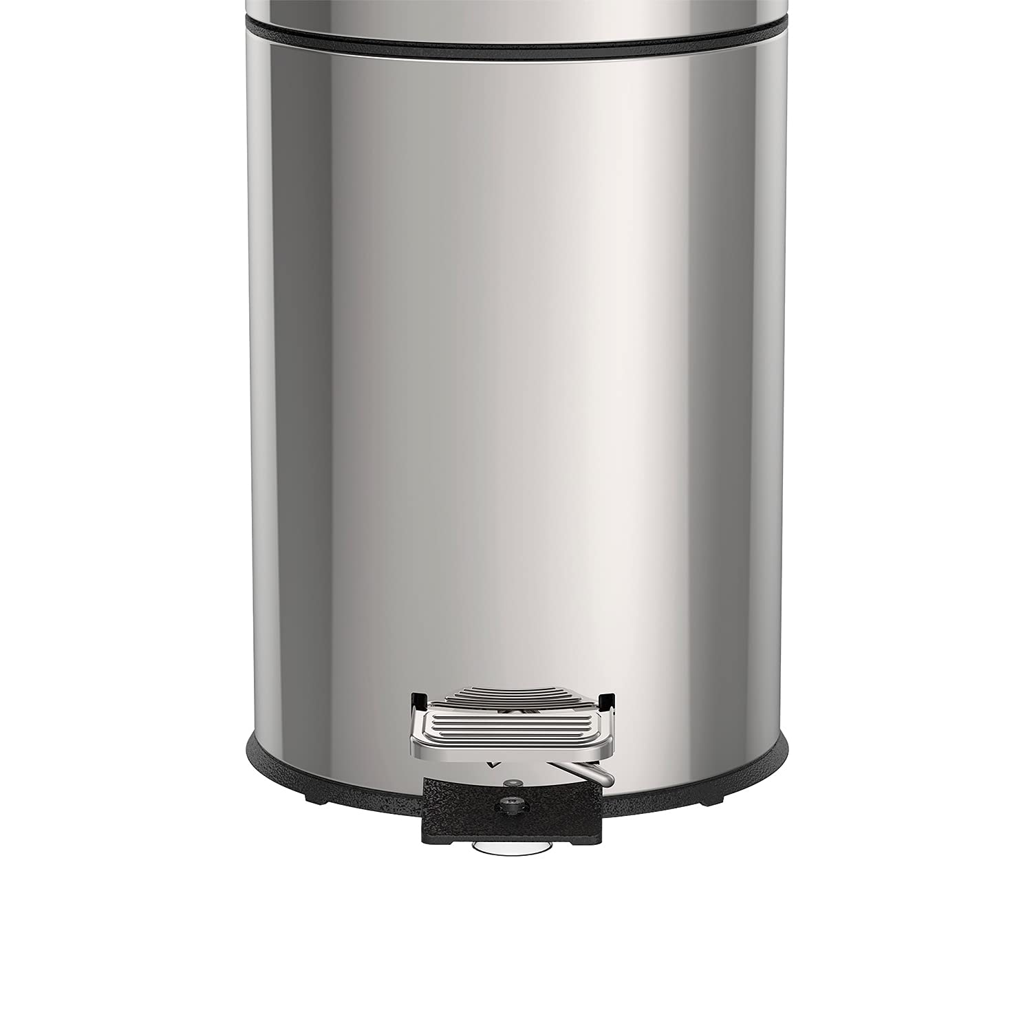 Tramontina 3L Pedal Bin Stainless Steel Bathroom Bin with Lid, 17 cm Diameter x 27 cm Height, 94538103