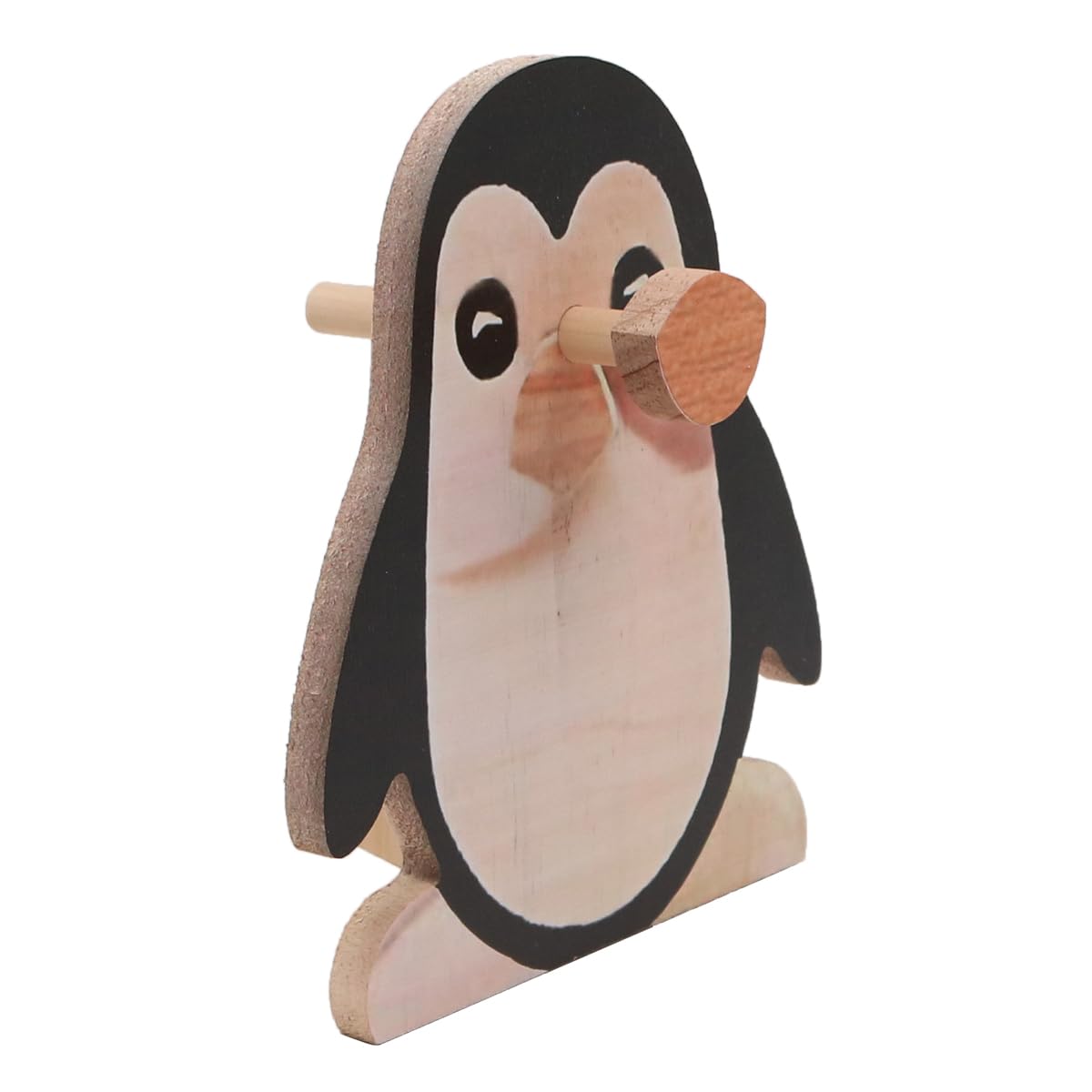 Tiardey Wood Eyeglass Stand Creative Animal Shape Glasses Holder Sunglasses Display Rack Office Decoration Desktop Glasses Holder -Penguin