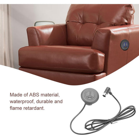 Les-Theresa Recliner Chair Recliner Controller, Recliner Controller, 2 Button Stand Sofa Electric Round Hand Control Handset