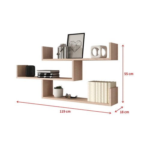 Selsey-Living Shelf, 119 x18 cm