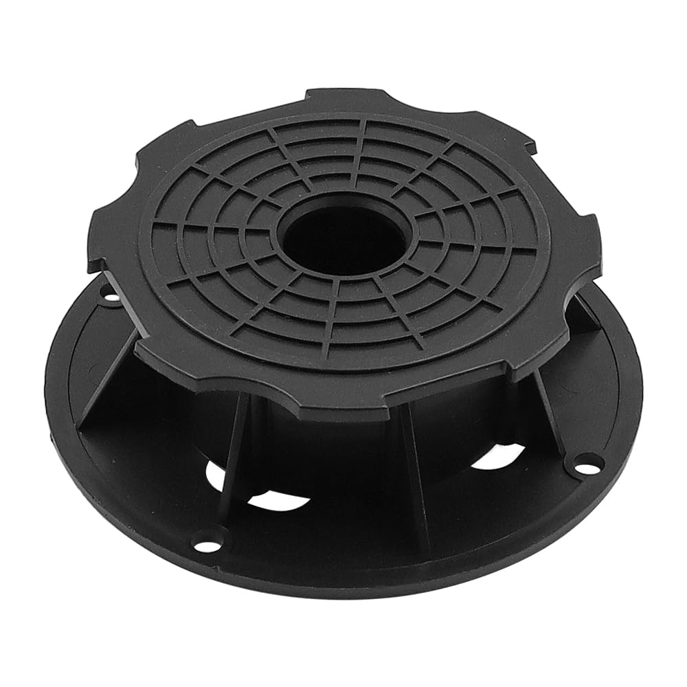 POFET 4PCS Height Adjustable Decking Support Pedestal Set Eliminate Slope Difference, Reliable Stability