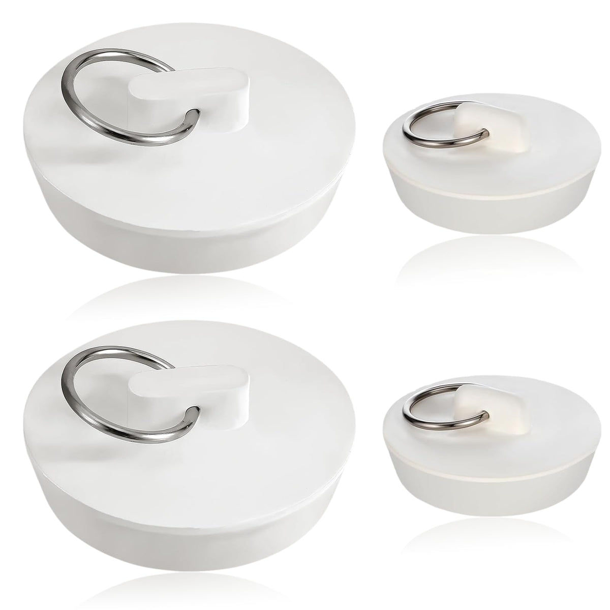 Sink Plugs Bath Plug 4 Pcs Kitchen Sink Drain Plug Wash Basin
