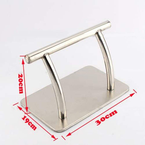 Honiwu Salon Foot Rest, Stainless Steel Heavy Non-Slip Hairdressing Pedal