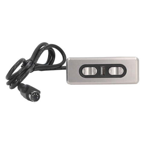 Haofy Dual Motor 12V/29V Electric Sofa Controller Recliner Lift Controller with USB Charging Port 5P Recliner Electric Sofa Manual Hand Controller