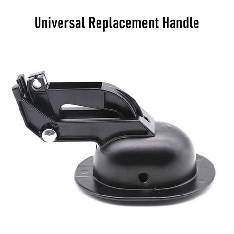 TopHomer 2Pcs Recliner Replacement Parts Universal Recliner Release Lever Pull Handle for Sofa Chair Couch, Hard Plastic, Black (9x7.6x7cm)