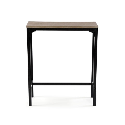 Versa Doncaster Console Table, Narrow table, 80x25x95cm, Brown and Black