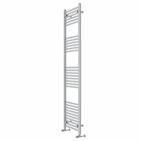 Warmehaus Straight Bathroom Heated Towel Rail Warmer 1800x500mm Chrome