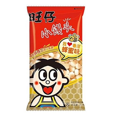 WANT WANT Ball Cake Honey Flavour 210g