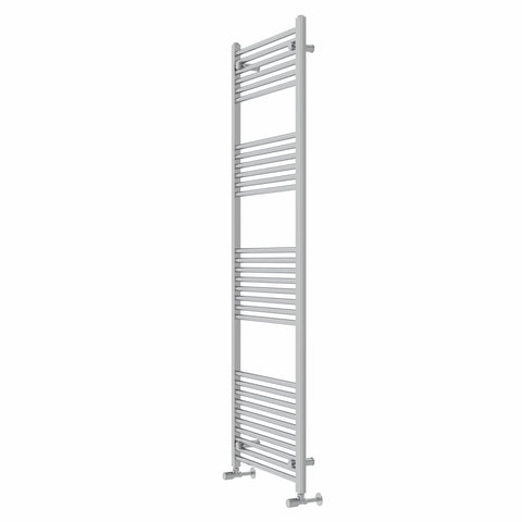 Warmehaus Straight Bathroom Heated Towel Rail Radiator Chrome 1800x600mm