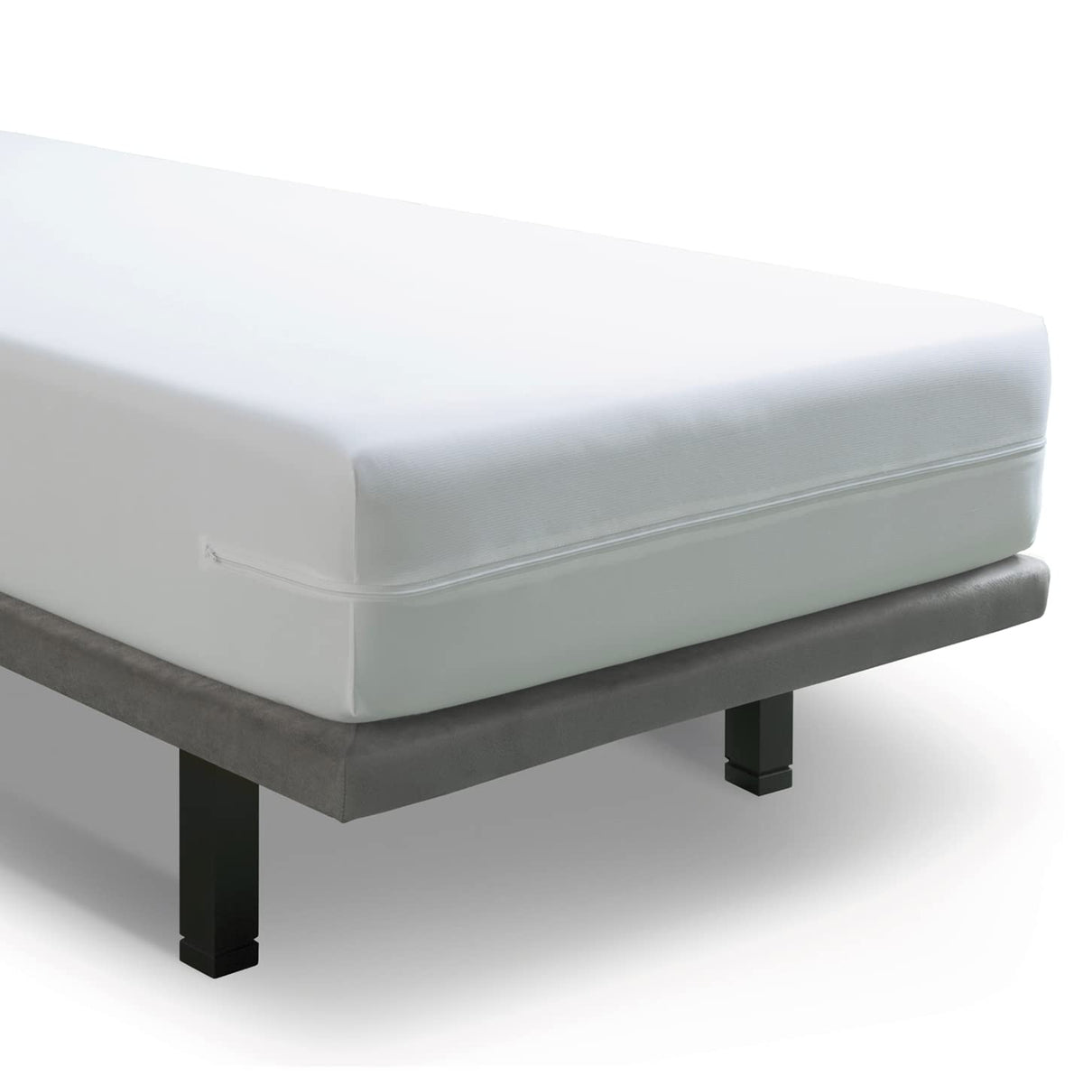 Velfont Mattress Encasement 90x190/200cm Single Size Anti-dust mite Breathable and Waterproof Zipped