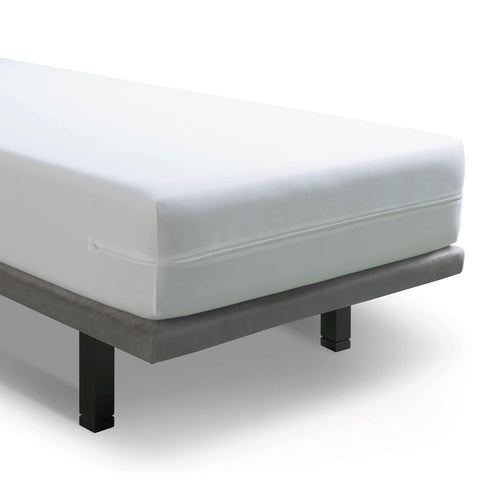 Velfont Mattress Encasement 90x190/200cm Single Size Anti-dust mite Breathable and Waterproof Zipped