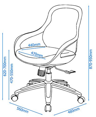 Alphason,AOC1010-M-GRY,Croft Grey back designer mesh chair - grey frame,grey frame