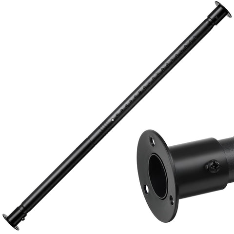 43-213 cm Adjustable Clothes Rack Matt Black