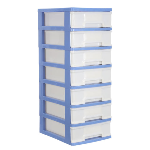 Veemoon Plastic Drawer Storage Cabinet Desktop Storage Organizer with Multi Layer Drawers Small Drawers Unit for Desk Stationery Cosmetics Craft