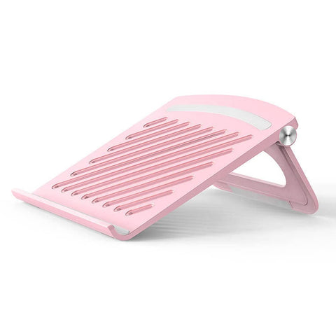 Laptop Stand, Stable Notebook Holder for Desk Voiceless Foldable Computer
