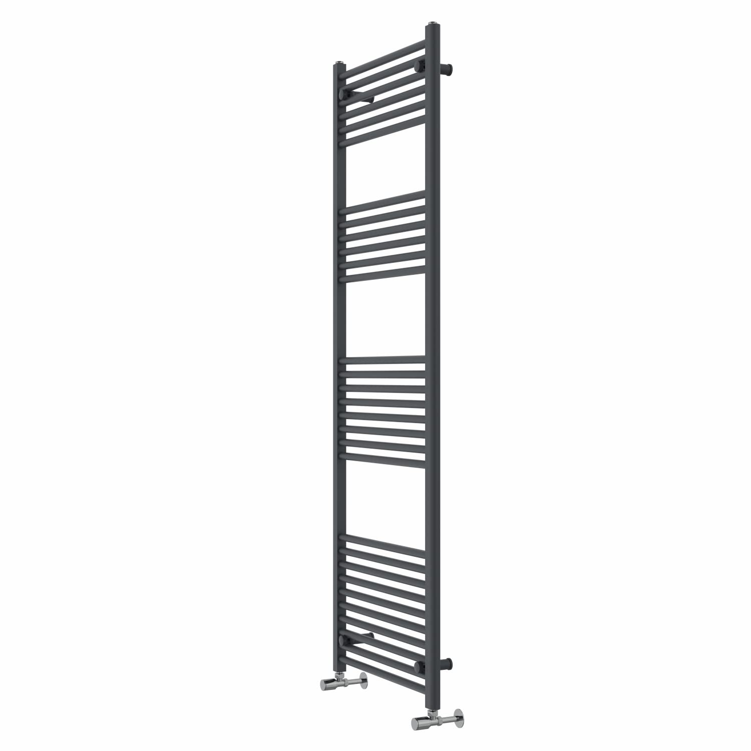 Warmehaus Straight Heated Towel Rail Anthracite Radiator 1800x600mm