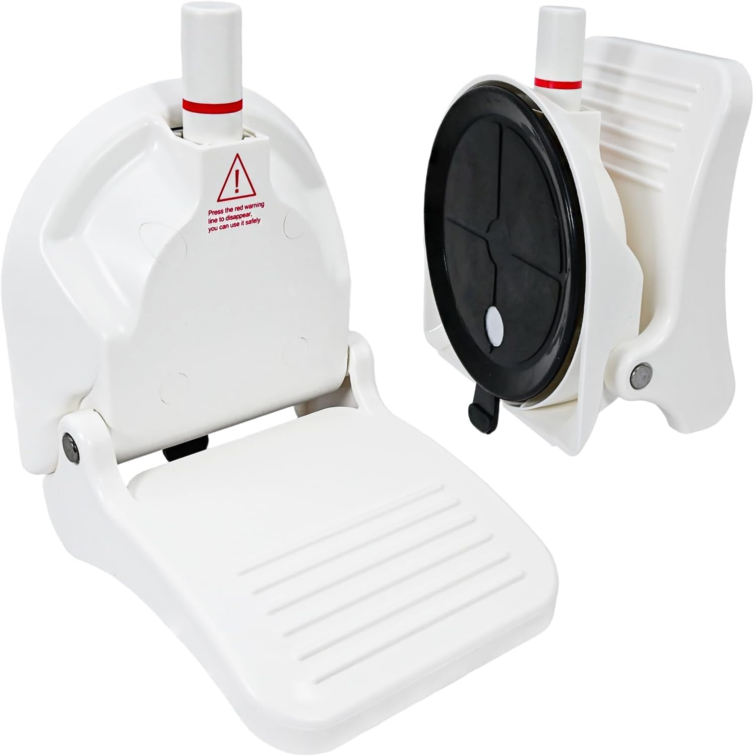 Shower Foot Rest for Shaving Legs, Foldable Step Foot Rest to Shave Legs