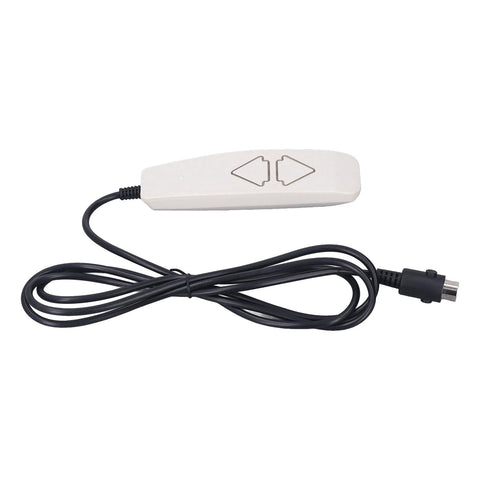 Universal 2- Lift Chair Remote Hand Control with 5-Pin Round Plug for Okin, Dewert, Limoss, Kaidi Power Recliner Engines