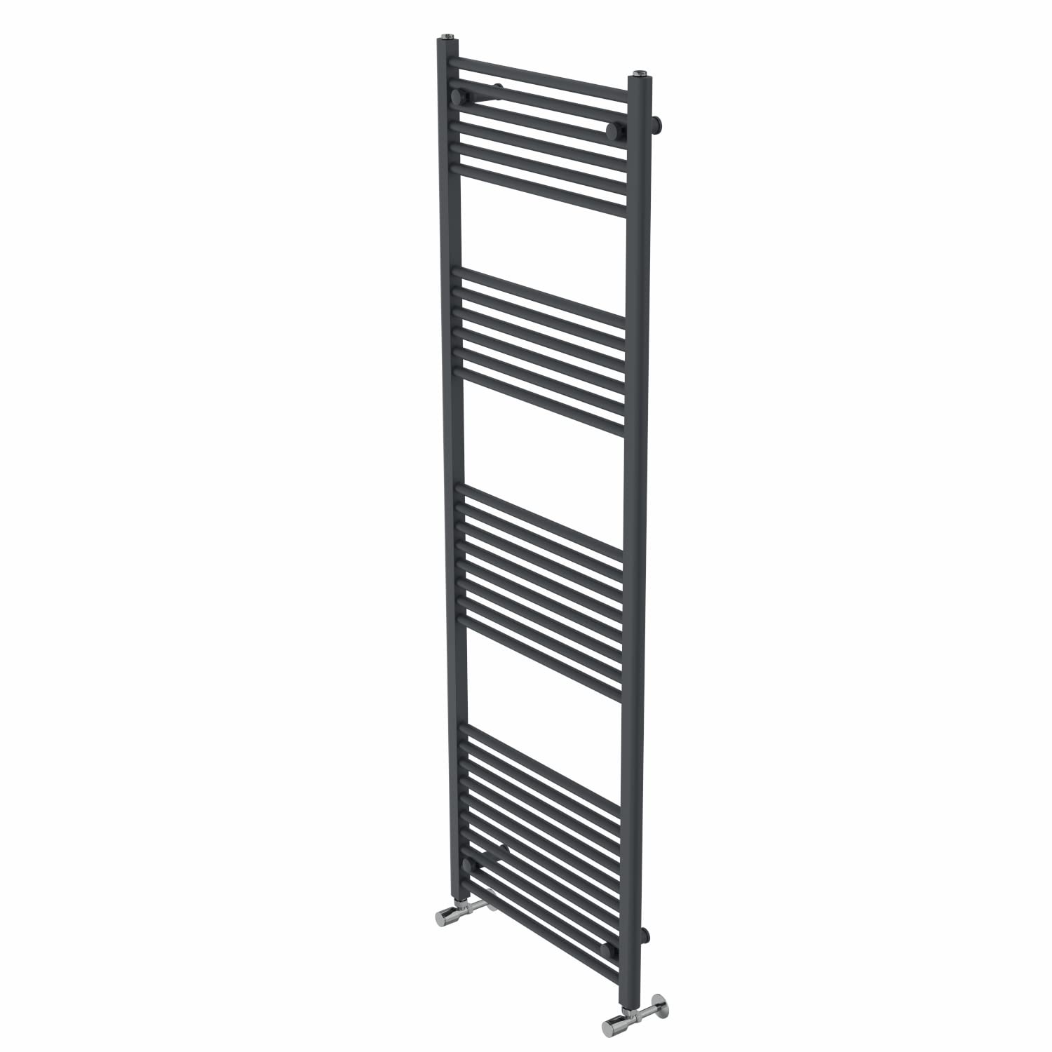 Warmehaus Straight Heated Towel Rail Anthracite Radiator 1800x600mm