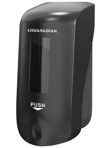 CHUANGDIAN Hand Soap Dispenser Wall Mounted 1000ml, Black