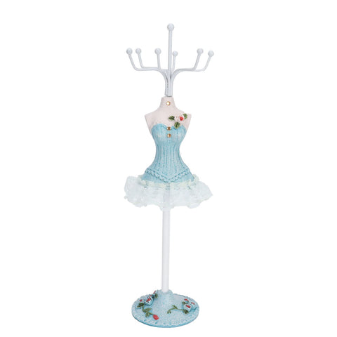 Jenngaoo Hanging Jewelry Organizer, Dress Display Stand Jewelry Tree, Earrings Rack Necklace Holder Decoration Supplies for Home Shop Salon(1)