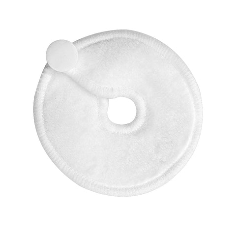Hsthe Sea 12 Pieces G Tube Pad Holders Reusable Feeding Tube Supplies For Feeding Support Abdomen Button Cover Breastfeeding Nursing (White)