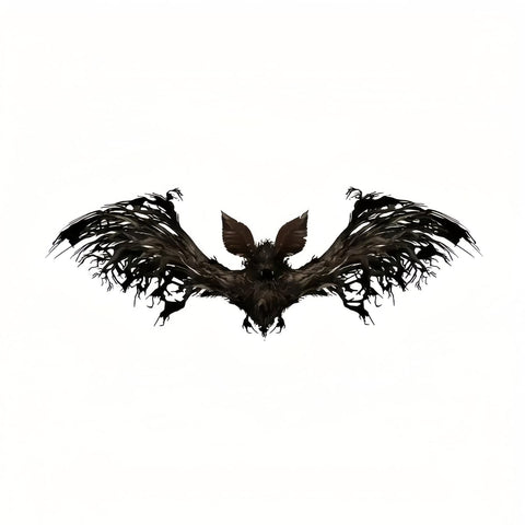 Creative Bat Toilet Cover Sticker Decals,Flower leaf bird Waterproof Toilet Lid Tank Seat Decals Cistern Self-Adhesive Bathroom Wall Sticker