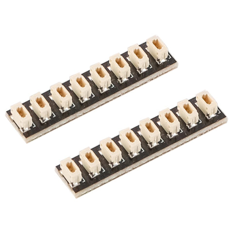 VOANZO 8 Port Expansion Board for Building Blocks DIY MOC Lighting 4Pin Mini Bead Docking Station -Pack of 2