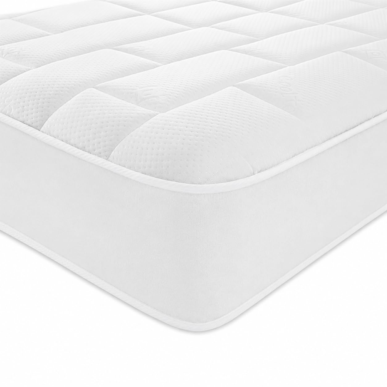 Starlight Beds White Tile King Size Mattress 150x200x18cm