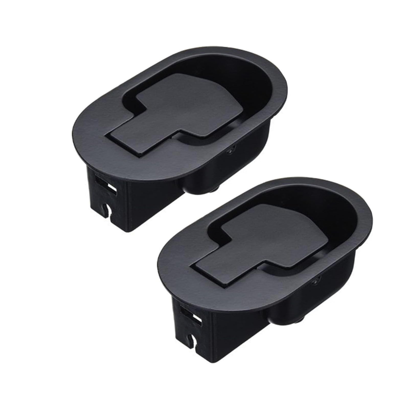 Buaak 2PCS Recliner Chair Parts, Aluminum Pull Recliner Handle, Universal Recliner Release Pull Handle Replacement Parts